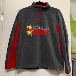 Disney youth xl “ wheres my honey “ winnie the pooh fleece